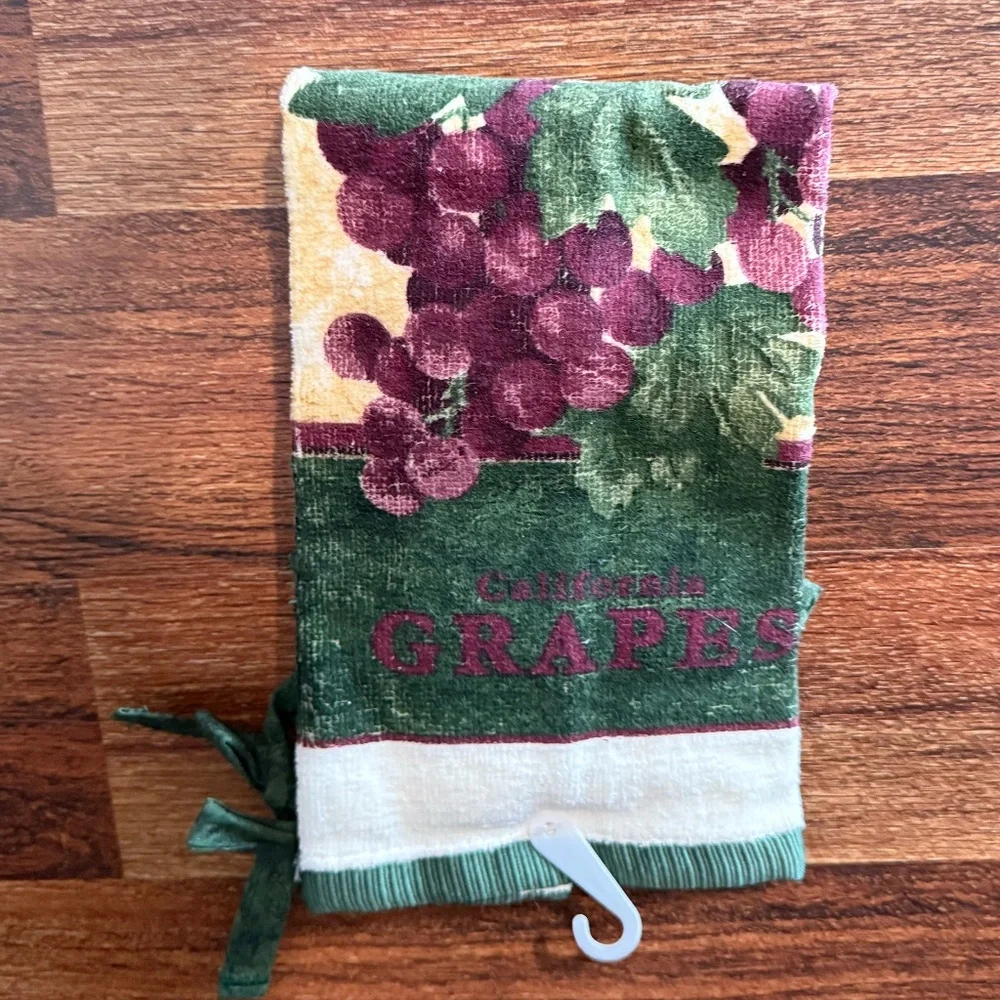 Grape Fruit Tie Towel and Kitchen Towel